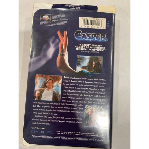 Casper Seeing is Believing (VHS, 1997, Clamshell) - Picture 4 of 8